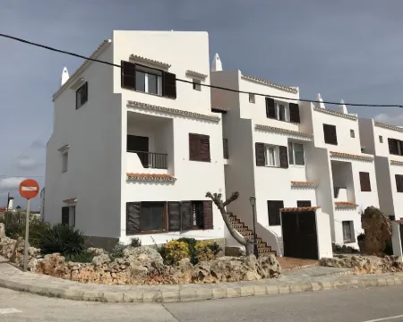 Modern apartment with a fantastic view over the bay Hotels in Cala en Porter