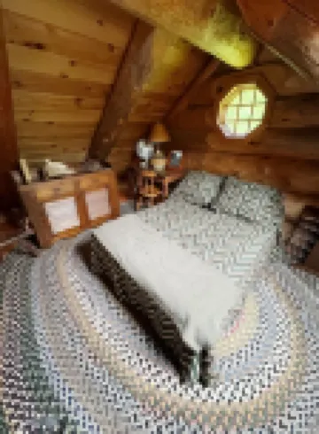 Handcrafted Riverfront Cabin on 10 acres