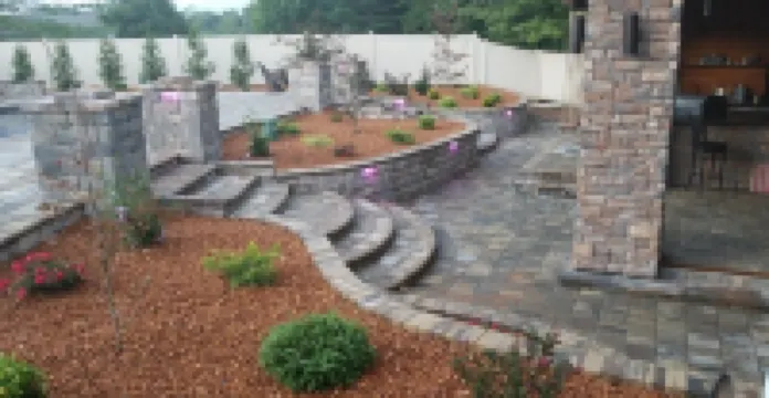 Outdoor oasis on the plateau