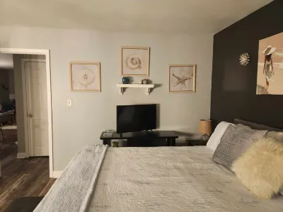 Stunning lakeview from this Geneva Condo. Walk to recreation or nightlife!
