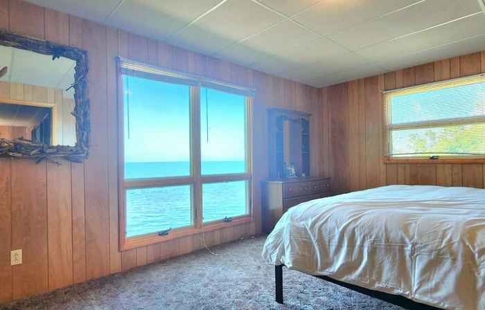 Artistry view of Lake Superior in authentic cottage will have you refreshed