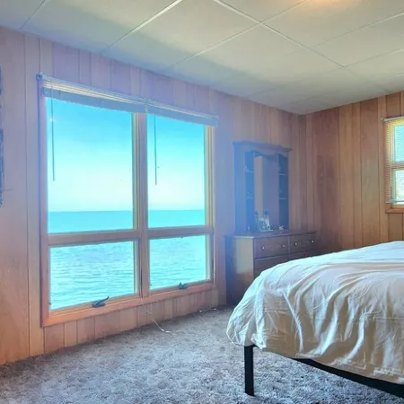 Artistry view of Lake Superior in authentic cottage will have you refreshed