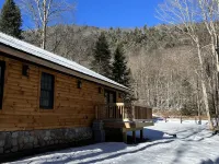 NEW ADIRONDACK LUXURY CABIN WITH YEAR-ROUND HEATED PLUNGE POOL 韋布酒店