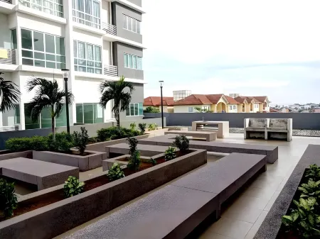 Sekinchan Guest Room 2R1B 4Pax with View Отели в г. Sabak Bernam