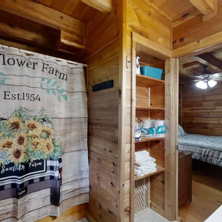Yellow Cabin on the River 2 Bedroom Cabin by RedAwning