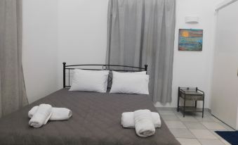 Perissa Art Villa - Kitchen & Washing Machine