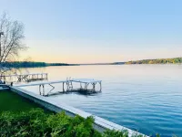 Lilly on Lake Charlevoix