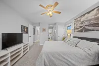 Patio and Relaxing Waterfall Pond Retreat - Charming Oasis