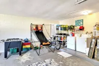 Refreshing Oasis with Massage Chair, Game Garage, Large Fenced Yard +Retro Games