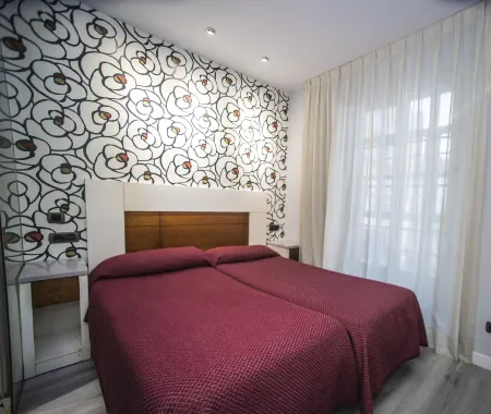 Hostal Centro Отели рядом с достопримечательностью «Monasterio de San Juan de Duero»