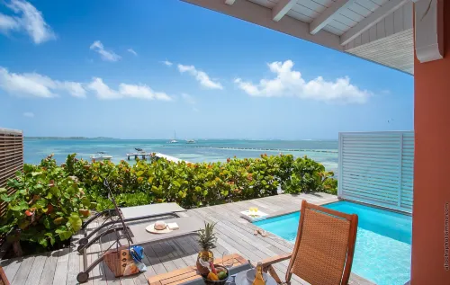 Les Villas du Lagon 르 프헝쑤와 호텔