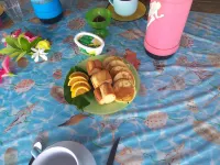 Tetamanu Village - breakfast