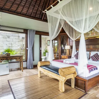 อุมักเคลอด เซอบาตู วิลล่า โรงแรมใกล้วัดน้ำพุศักดิ์สิทธิ์