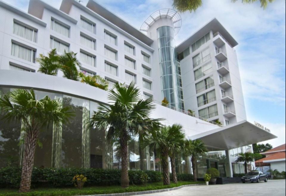 몬디알 호텔 휴에의 풀서비스 스파 입구 이미지