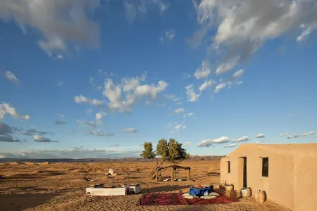 Bivouac la Dune Blanche Отели в г. Тамгрут