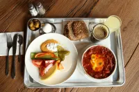 The Post Hostel Jerusalem - breakfast