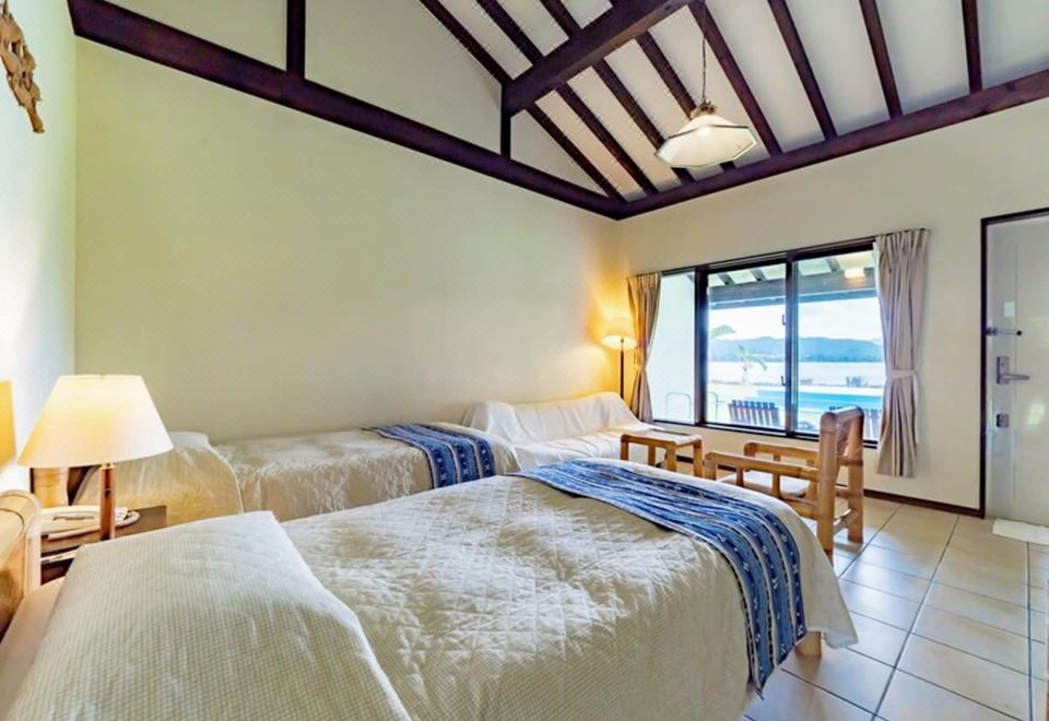 숙소 발코니 전망