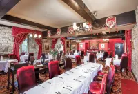 Langley Castle Hotel - breakfast