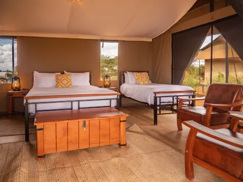 Tulia Amboseli Safari Camp - breakfast