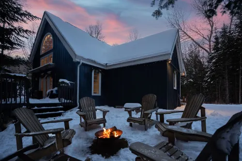 Maison Napoleon B&B - Tremblant Room  CITQ#150080 - Mountain view