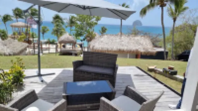 3-person studio deck 15m2 facing Le Diamant Hotels in Le Diamant