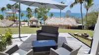3-person studio deck 15m2 facing Le Diamant