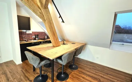 At the gateway to Franconian Switzerland - Apartment with bedroom