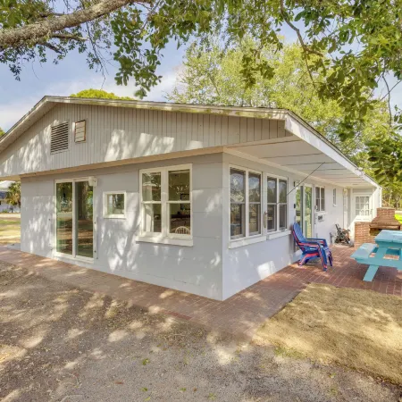 Waterfront Panacea Vacation Rental w/ Dock!