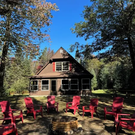 Tranquil Cabin Retreat with Sauna – Steps from the Holy Waters