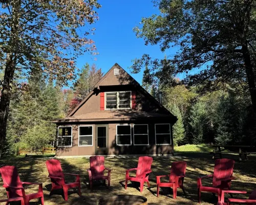 Tranquil Cabin Retreat with Sauna – Steps from the Holy Waters Hotels in Grayling Township