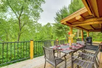 Handcrafted Log Home on River Near Crystal Mtn - 3-Star
