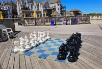 Steps to Duck Fun: Sunset Views, Resort Amenities! w/Beach Access!