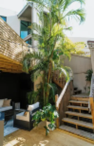 Walk to the Beach! Boho-Inspired 2BR Jupiter Loft w Private Outdoor Space