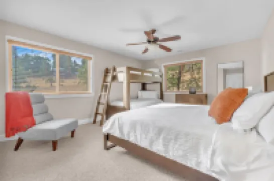 Prasad Retreat - Sunny Home W/ Deck & Air Hockey 3 Bedroom Home by Bear Valley Vacation Rentals