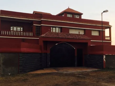 villa with pool by the sea