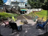 Private 2 BR Lower-Level Retreat Woods & Wildlife, within 10 min of Wis Dells Hotels in Dell Prairie