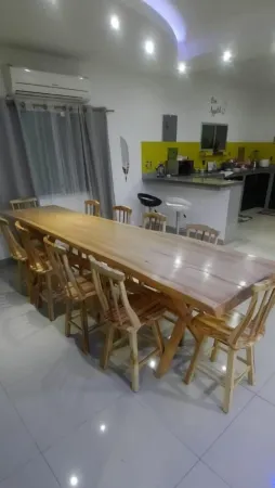 Charming 3-bedroom house with Pool WiFi, AC in Ballenita near to the beach.