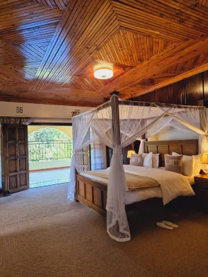 A farmhouse on the Tea farm estate Hotel a Limuru Town.