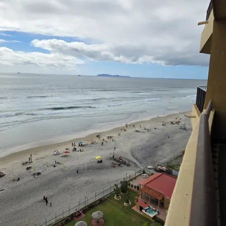 Exclusive ocean front centrally located 2-bedroom condo with WiFi in Rosarito