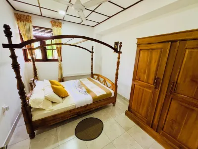 Relaxing 2BR Getaway /AC Room+ WiFi/ Great Location Near Airport Hotell i Liyanagemulla