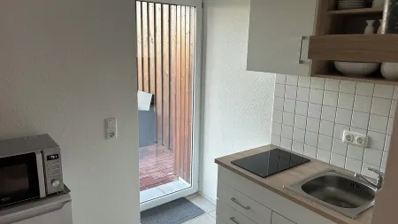 Renovated vacation apartment "old school" with fantastic view!