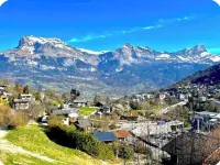 Beautiful apartment 4 pers, Mont Blanc, Parking, 40m2, edge of piste, ideal for hiking