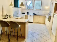 Big villa near MØNS KLINT stege with Trampoline Hotels in Stege