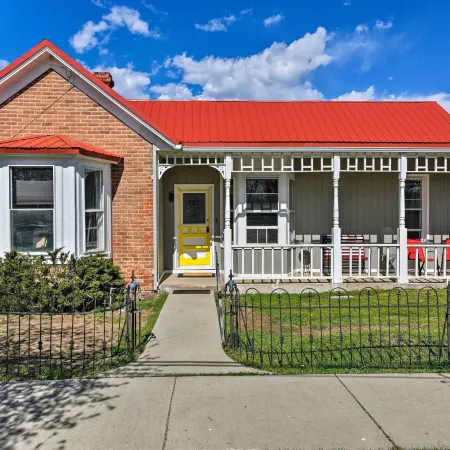 Chic Downtown Home w/ Grill, Steps to Main Street!