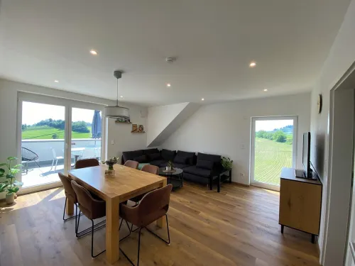 Newly renovated vacation apartment Hopfenblick 100sqm 6 persons roof terrace Hotels in Tettnang