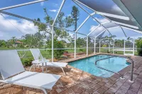 Punta Gorda Isles South Facing Pool, Dog Friendly, Less Than 2 Miles To Downtown 3 Bedroom Home - balcony