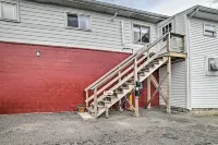 Walkable St Ignace Condo w/ Lake Huron Views - Pet friendly