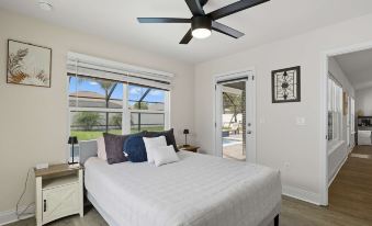Modern 4BR Retreat Near Beach Heated Pool