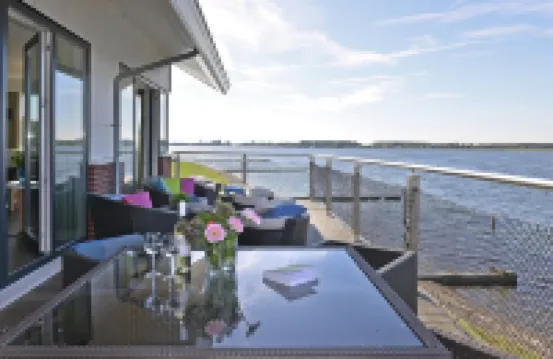 Waterfront Penthouse with Roof Terrace and Private Jetty