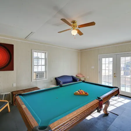 Game Room + Easy ECU Access: Greenville Getaway